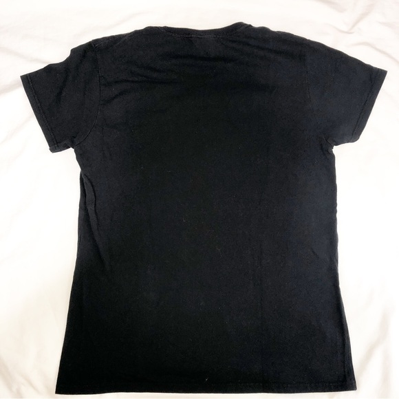 Graphic Tee Size M Science Funny Sarcastic Black Short Sleeve Gilden T-Shirt - Picture 3 of 6